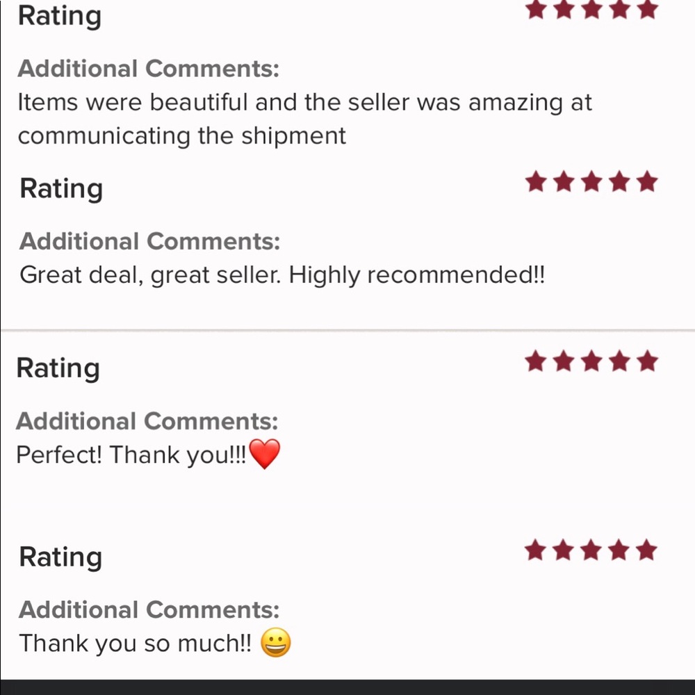 More positive reviews!